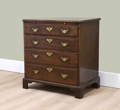 Lot 302 - A George III Mahogany Bachelor's Chest, late...