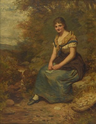 Lot 370 - T J Kinnaird (Later 19th Century) The Love...