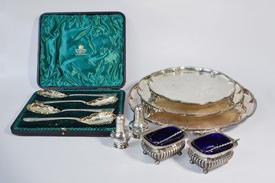 Lot 135 - A Collection of Assorted Silver and Silver...