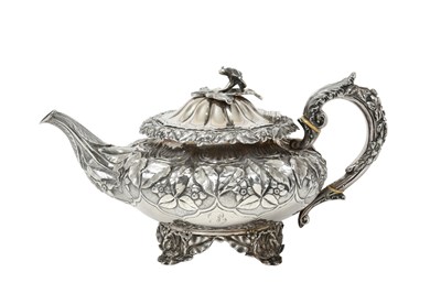 Lot A George IV Silver Teapot