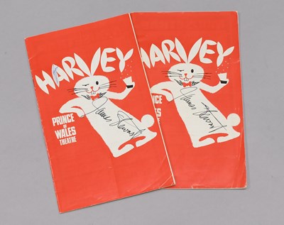 Lot 3213 - James Stewart Signed Harvey Programme