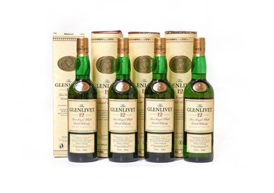 Lot 4150 - Glenlivet 12 Years Old Pure Single Malt Scotch...