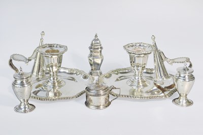 Lot 142 - A Collection of Assorted Silver and Silver...
