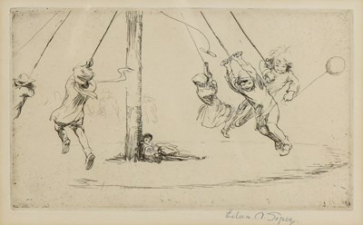 Lot 352 - Eileen Alice Soper (1903-1990) Maypole with...
