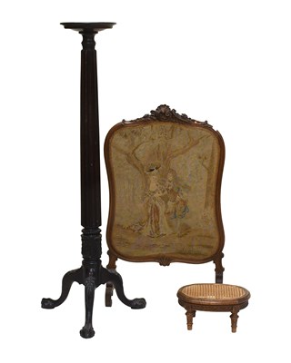 Lot 540 - A Carved Mahogany Dish-Top Torchere, circa...