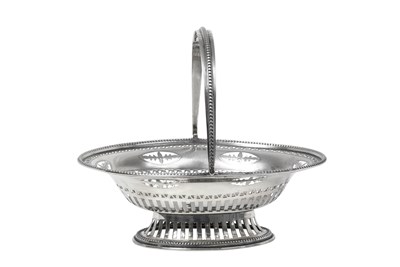 Lot A George V Silver Basket