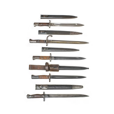Lot 298 - Two Yugoslavian M1948 Bayonets, each with...