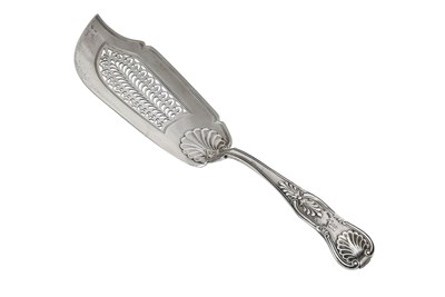 Lot A George IV Silver Fish-Slice