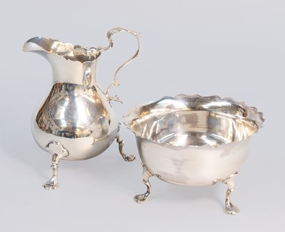 Lot 159 - A Victorian Silver Cream-Jug and a Similar...
