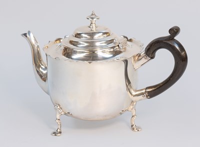 Lot 148 - A Victorian Silver Teapot, Maker's Mark GAG,...