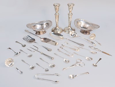 Lot 121 - A Collection of Assorted Silver and Silver...