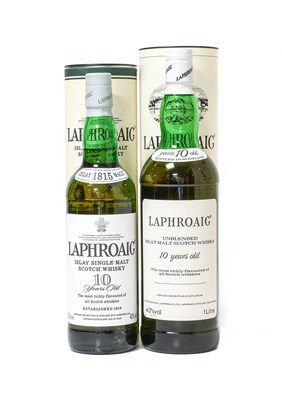 Lot 4177 - Laphroaig 10 Year Old Unblended Islay Malt...
