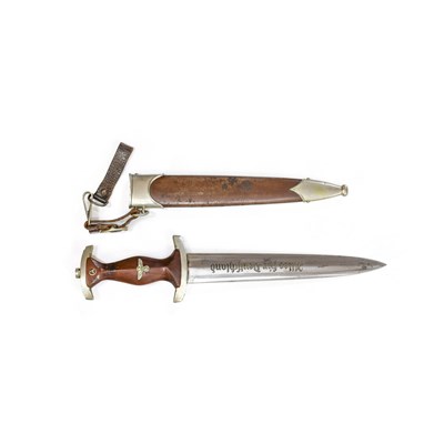 Lot 304 - A Second World War German SA Dagger, the 22cm...