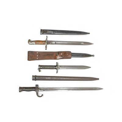 Lot 310 - A Swiss M1889 Schmidt-Ruben Bayonet, the 30cm...