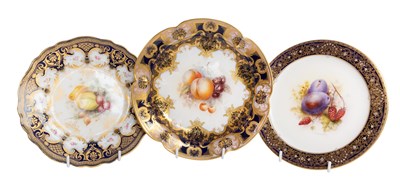 Lot 102 - A Royal Worcester Porcelain Bowl, 1918, by...