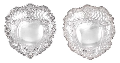 Lot 22 - A Pair of Victorian Silver Dishes