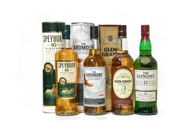 Lot 4148 - Glenlivet 12 Year Old Single Malt Scotch...