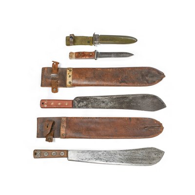 Lot 315 - A Second World War US Fighting Knife, theatre...
