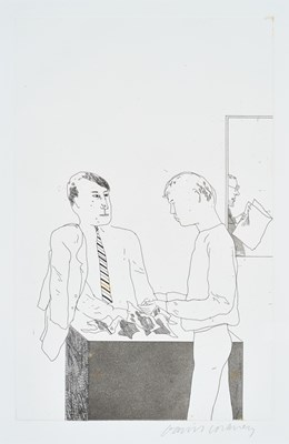 Lot 630 - David Hockney OM, CH, RA (b.1937) "He Enquired...