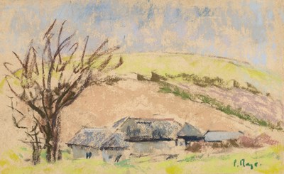 Lot 572 - Paul Maze (1887-1979) French Landscape with...