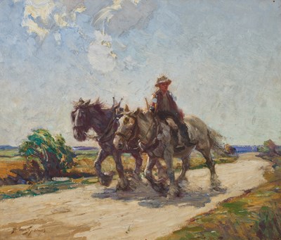 Lot 1013 - Arthur Spooner (1873-1962) "A Summer Morning"...