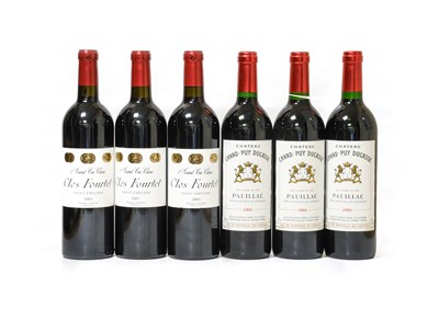 Lot 4021 - Château Grand-Puy Ducasse 1995 Pauillac (three...
