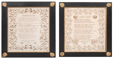 Lot 2046 - Decorative Needlework Picture, Titled 'Summer...