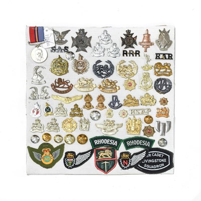 Lot 132 - A Display of Approximately Seventy Rhodesian...