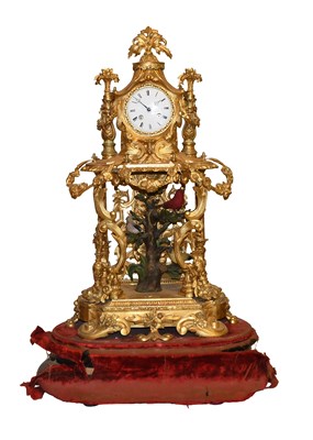 Lot 202 - A Rare French Ormolu Singing Bird Automaton...