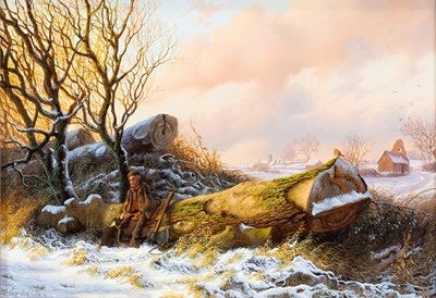 Lot 389 - Daniel Van Der Putten (b.1949) "Elm log,...