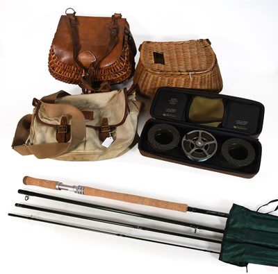 Lot 3143 - A Pfluger Trion Salmon Fly Rod