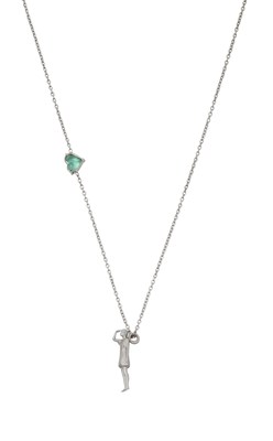 Lot 2314 - A Pendant on Chain the pendant depicting a...