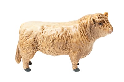 Lot 79 - Beswick Galloway Bull- Silver Dunn, model No....