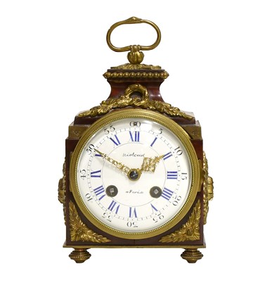 Lot 469 - A French Pendule d’Officier Striking Clock,...