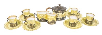 Lot 96 - A Royal Worcester Porcelain Silver...
