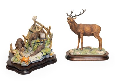 Lot 66 - Border Fine Arts 'Red Stag', model No. L20 by...