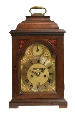 Lot 470 - A Mahogany Pull Quarter Repeat Striking Table...