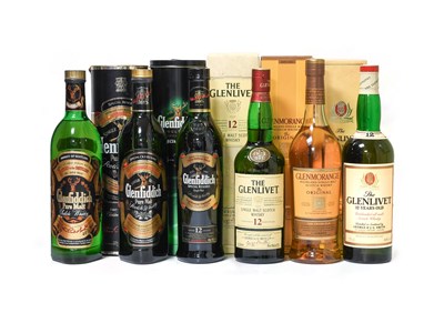 Lot 4149 - Glenlivet 12 Year Old Single Malt Scotch...