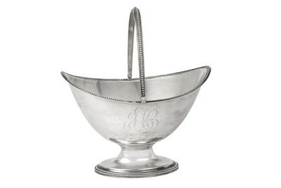 Lot A George III Silver Sugar-Basket