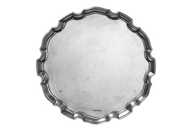 Lot A George V Silver Salver
