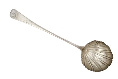Lot A George III Silver Soup-Ladle