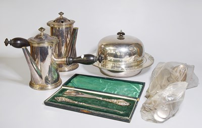 Lot 130 - A Collection of Assorted Silver and Silver...