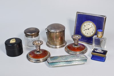 Lot 123 - A Collection of Assorted Silver Dressing-Table...
