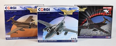 Lot 3433 - Corgi Aviation Archive 1:72 Scale Blackburn Buccaneer Models