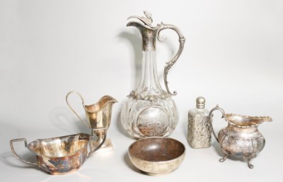 Lot 179 - A Collection of Assorted Silver and Silver...