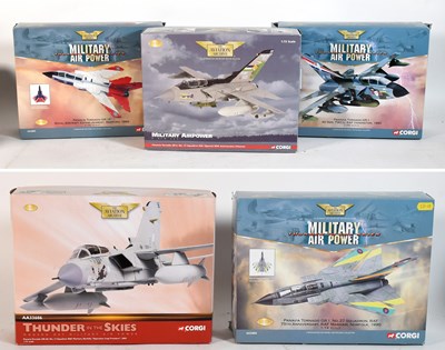 Lot 3448 - Corgi Aviation Archive 1:72 Scale Panavia Tornado Models
