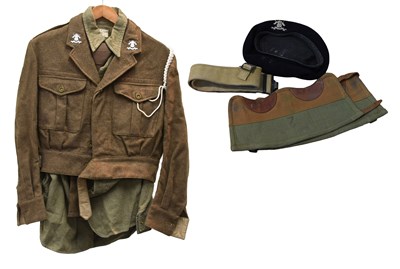 Lot 258 - A Post-1953 Complete Battledress Uniform to a...