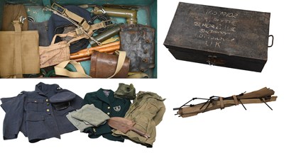 Lot 212 - A Quantity of Militaria, including a...