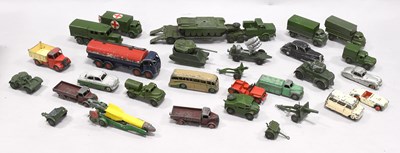 Lot 3374 - Dinky Military Various 1950's Models