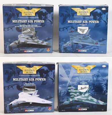 Lot 3413 - Corgi Aviation Archive 1:144 Scale Avro Vulcan Models
